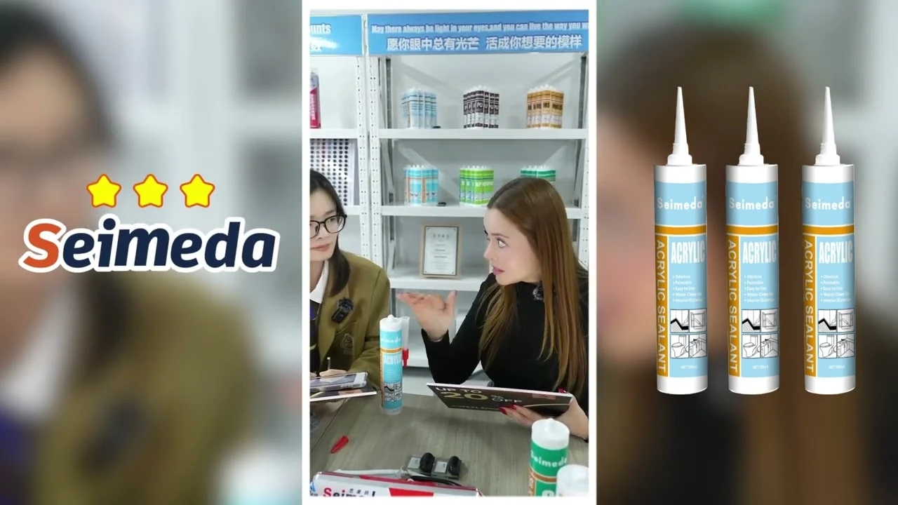 Введение акрилового клея Акриловый герметик на водной основе для строительства